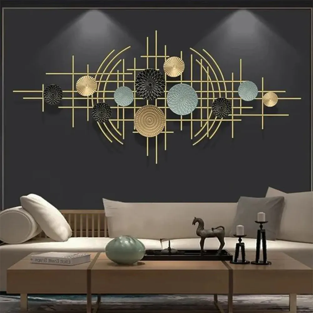 WallMantra Celestial Disc Wall Hanging Metal Art