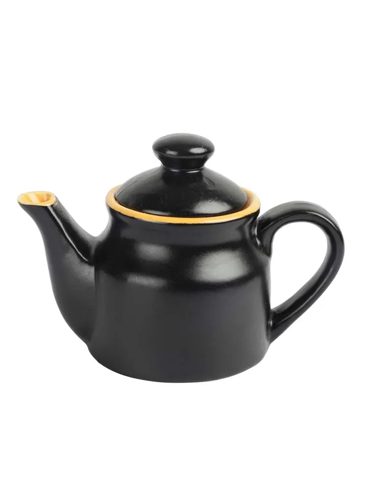 Ceramic Heat Resistant Black Kettle Set