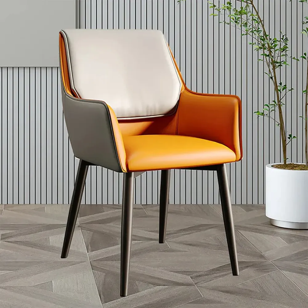 Champagne Elegance Accent Chair Single