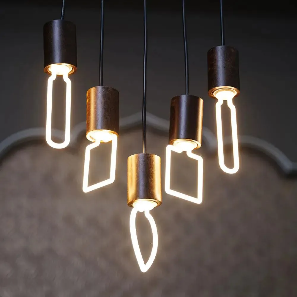 Chandelier Pattern Hanging Lights for Living Room (Without Bulb)