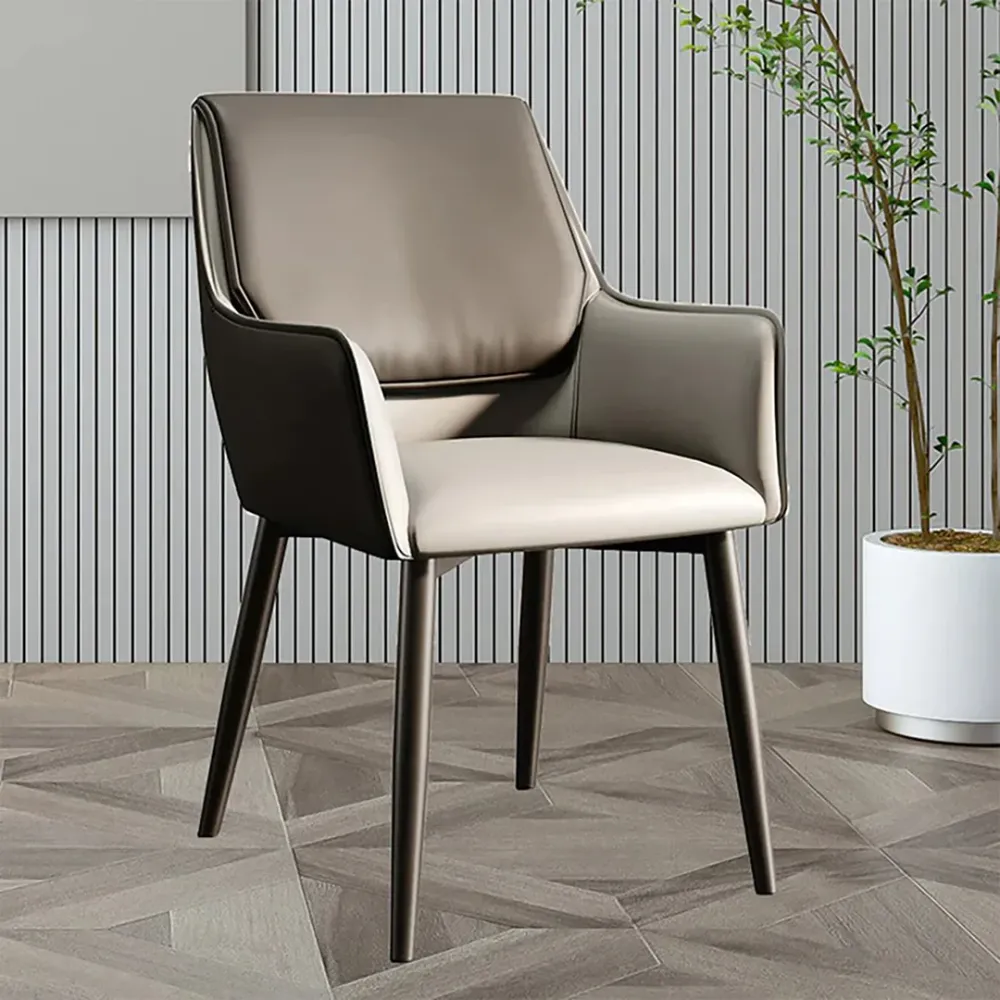Charcoal Calum Comfort Accent Chair Single