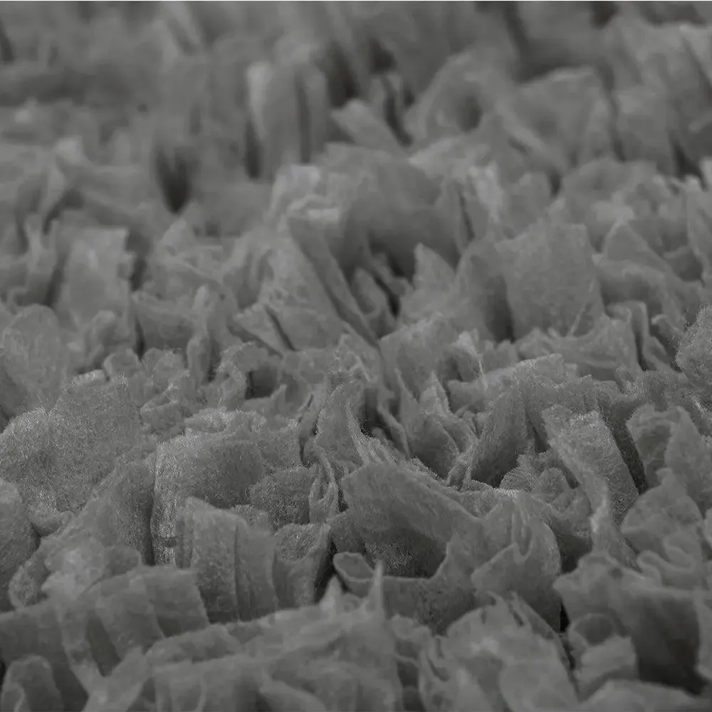 Charcoal Premium Super Soft Cotton Bathmat (17 x 24) Inches Single Piece