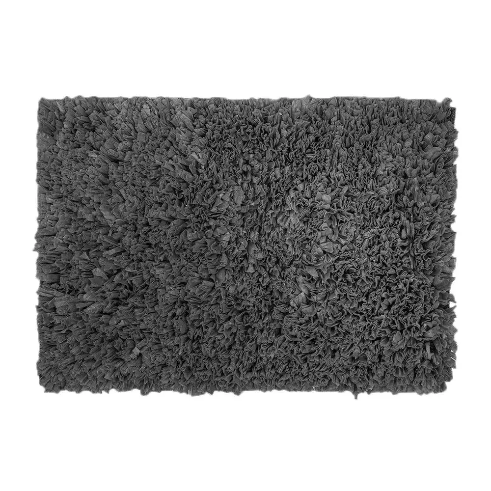 Charcoal Premium Super Soft Cotton Bathmat (17 x 24) Inches Single Piece