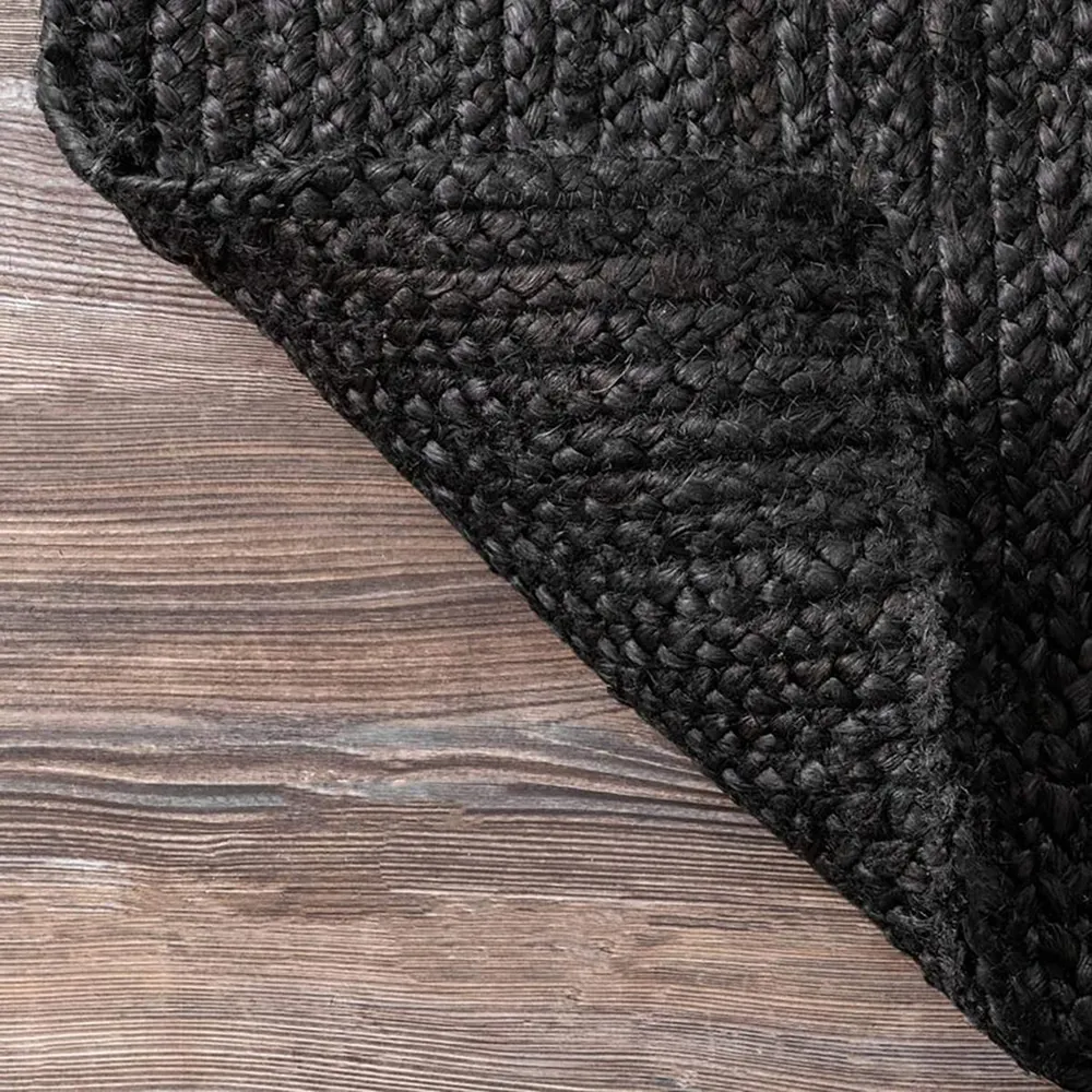 Charcoal Tint Resilient Jute Rug