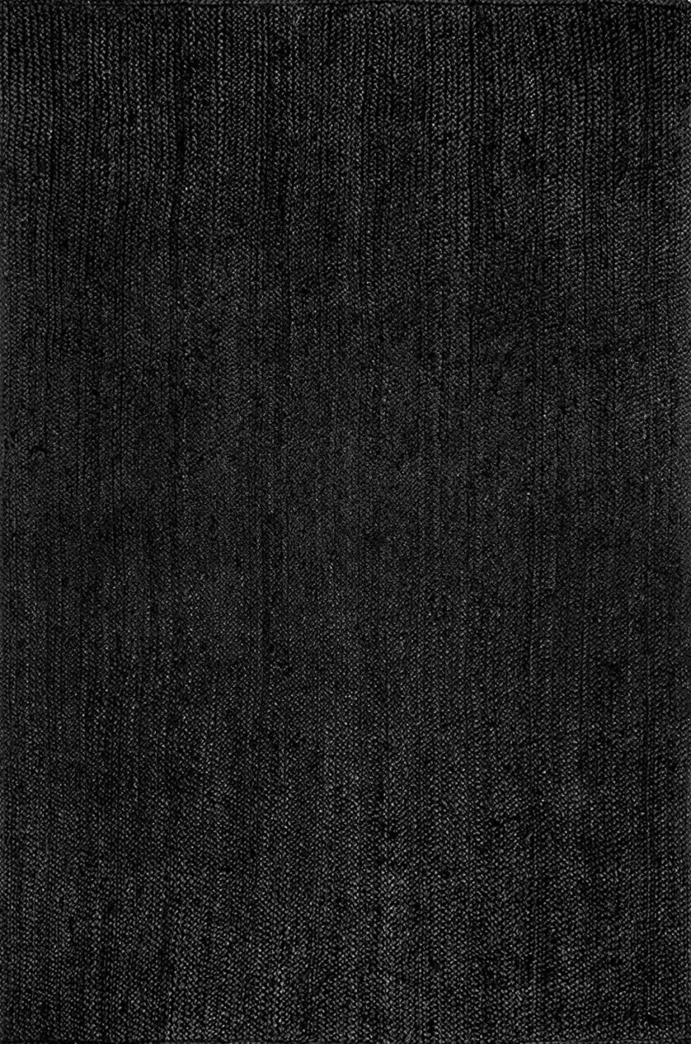 Charcoal Tint Resilient Jute Rug S (4*6 ft)