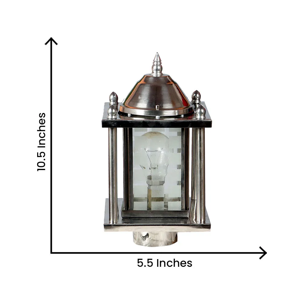 Charminaar Motif Metal Outdoor Gate Light Single Piece