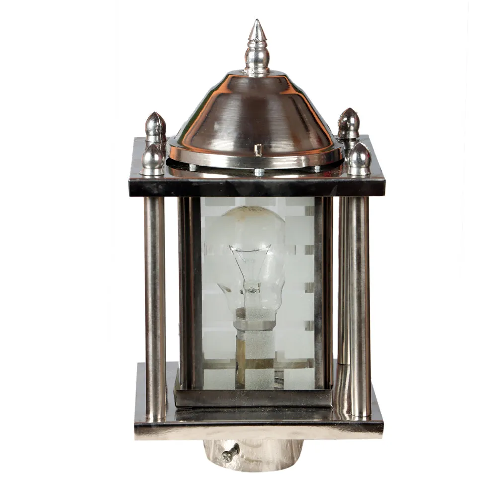Charminaar Motif Metal Outdoor Gate Light Single Piece