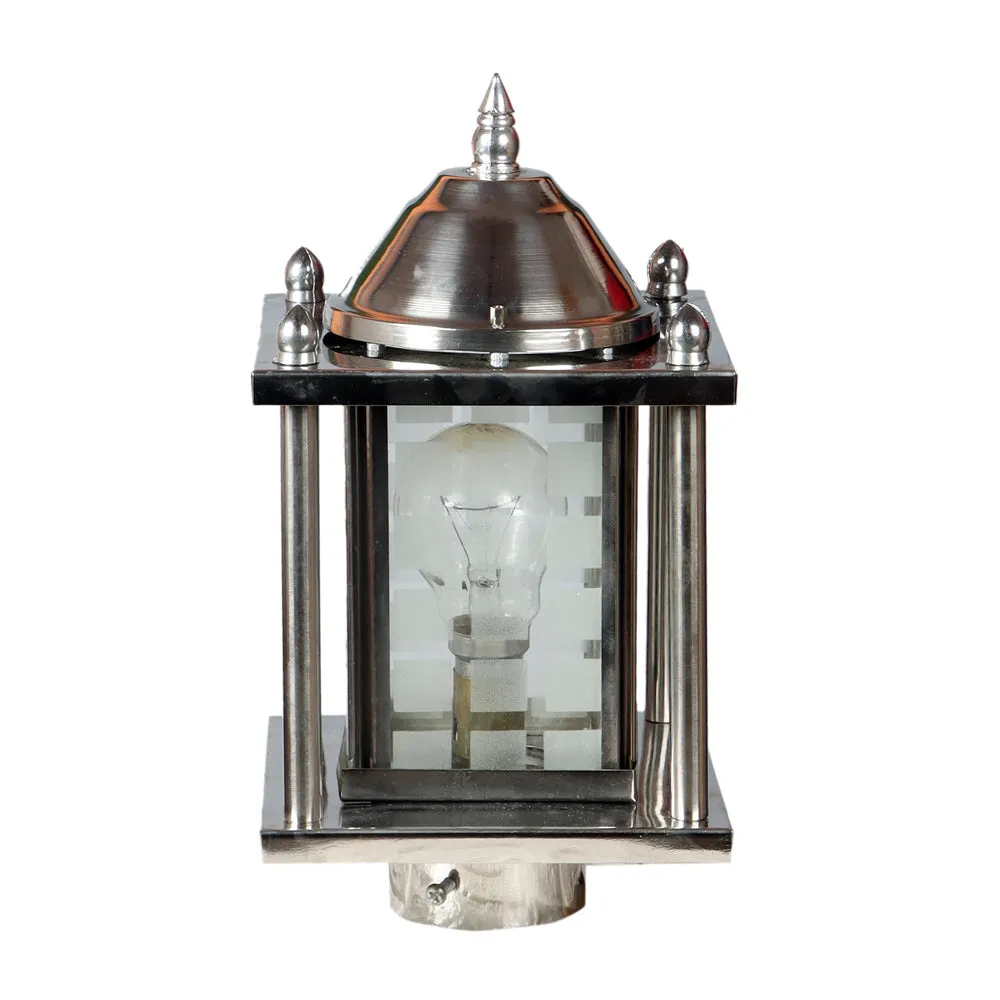 Charminaar Motif Metal Outdoor Gate Light Single Piece