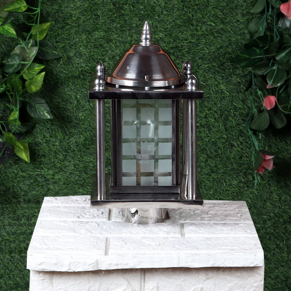 Charminaar Motif Metal Outdoor Gate Light Single Piece