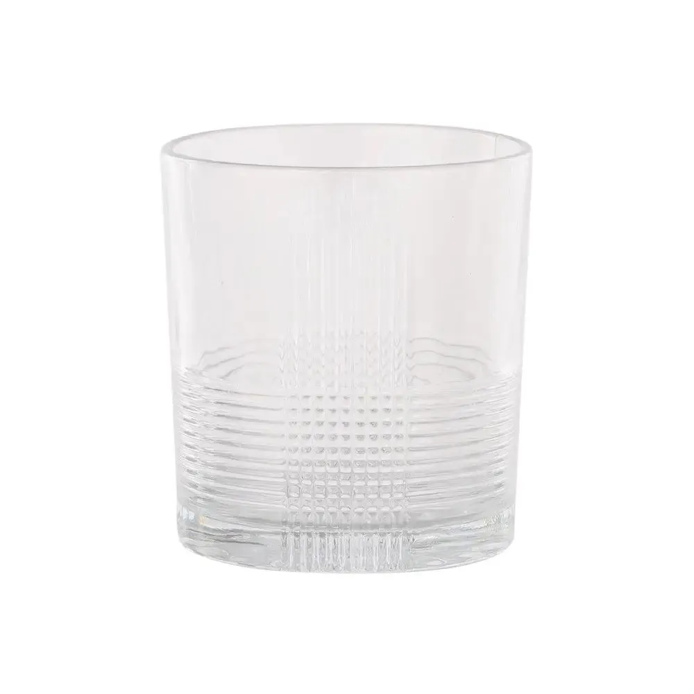 Checkered Designer Standard Glasses Set Of 6
