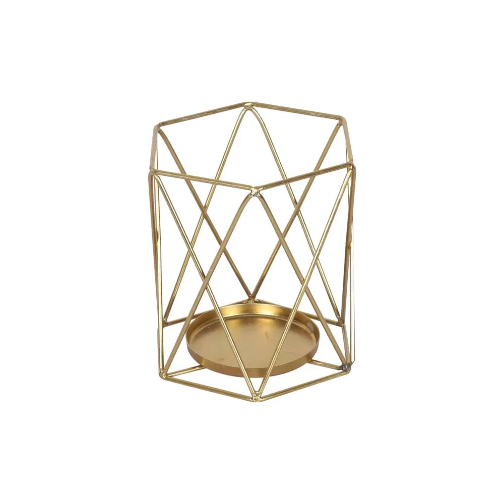 Chevron Auric duo Candle Holder