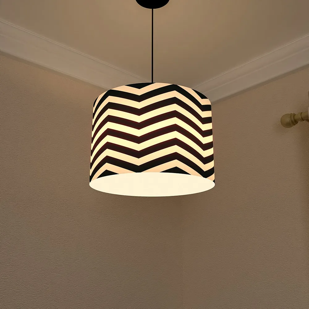 Chevron Classy Ceiling Lamp