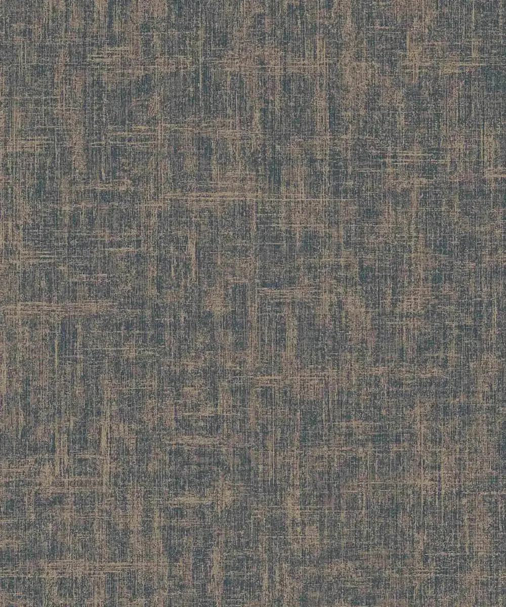 Chic Linen Weave Textured Premium Wallpaper- Trendy Walls Collection dark blue