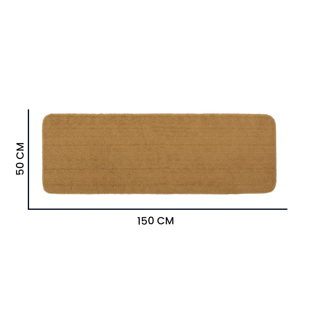 Chrome Yellow High Quality Microfiber Bedside Runner