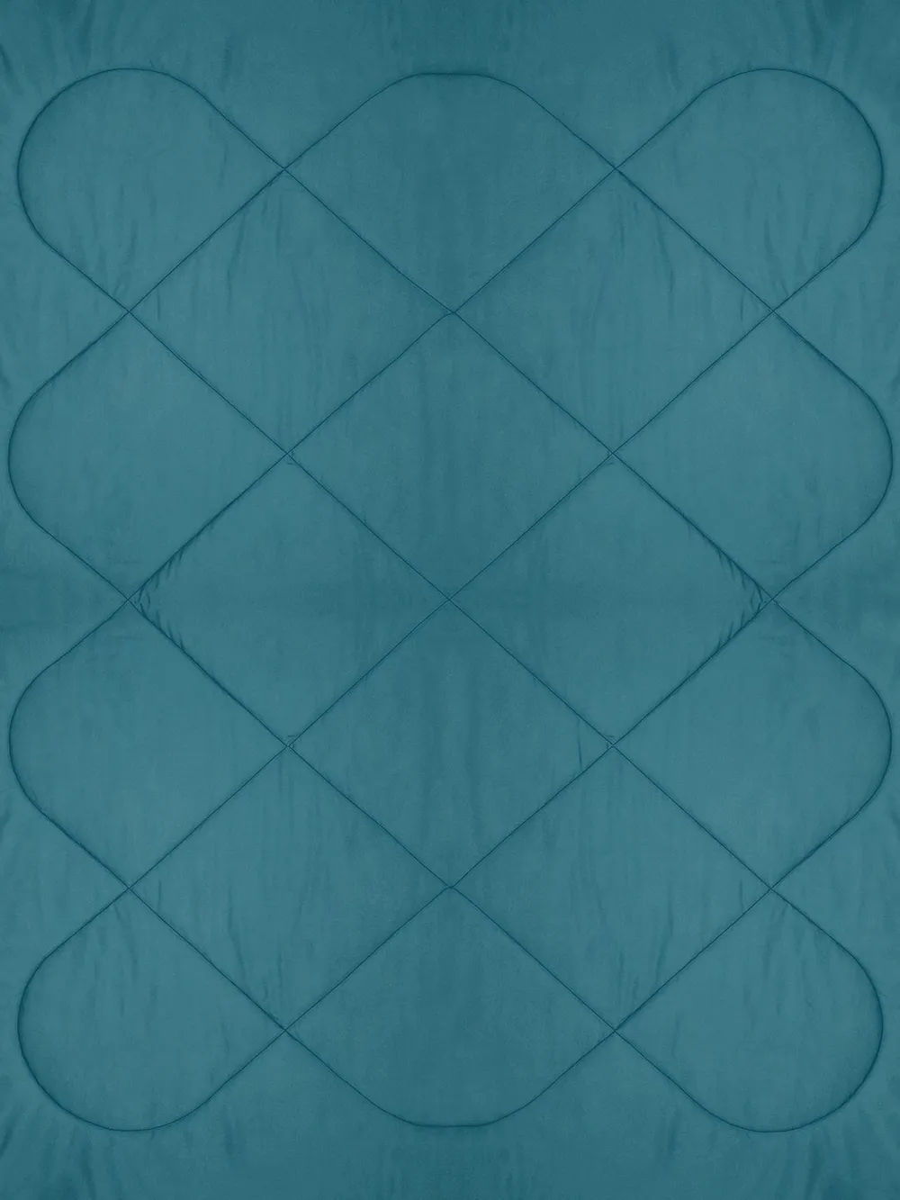 Clasiko Grey & Sea Green King Size Double Bed Reversible Comforter- 220 GSM