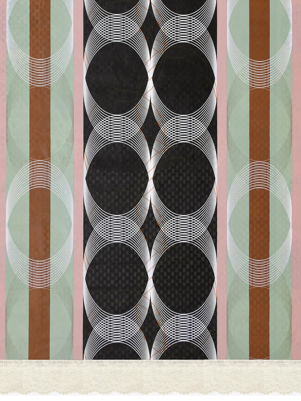 Clasiko Timeless Designer Abstract 6-Seater Table Cover