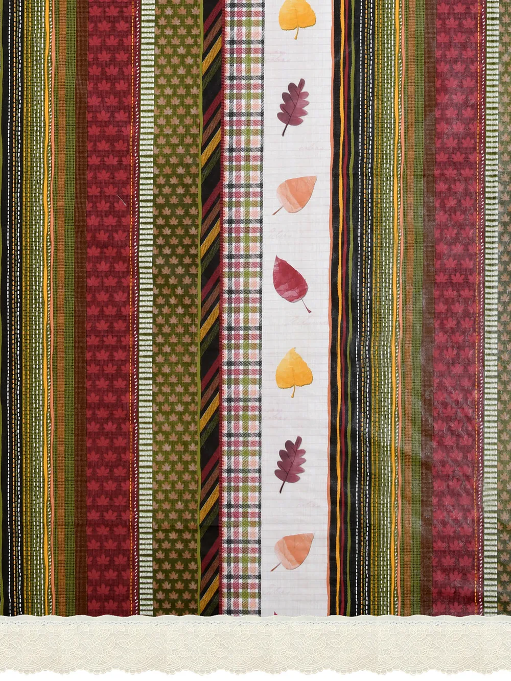 Clasiko Timeless Designer Autumn Leaves 6-Seater Table Cover