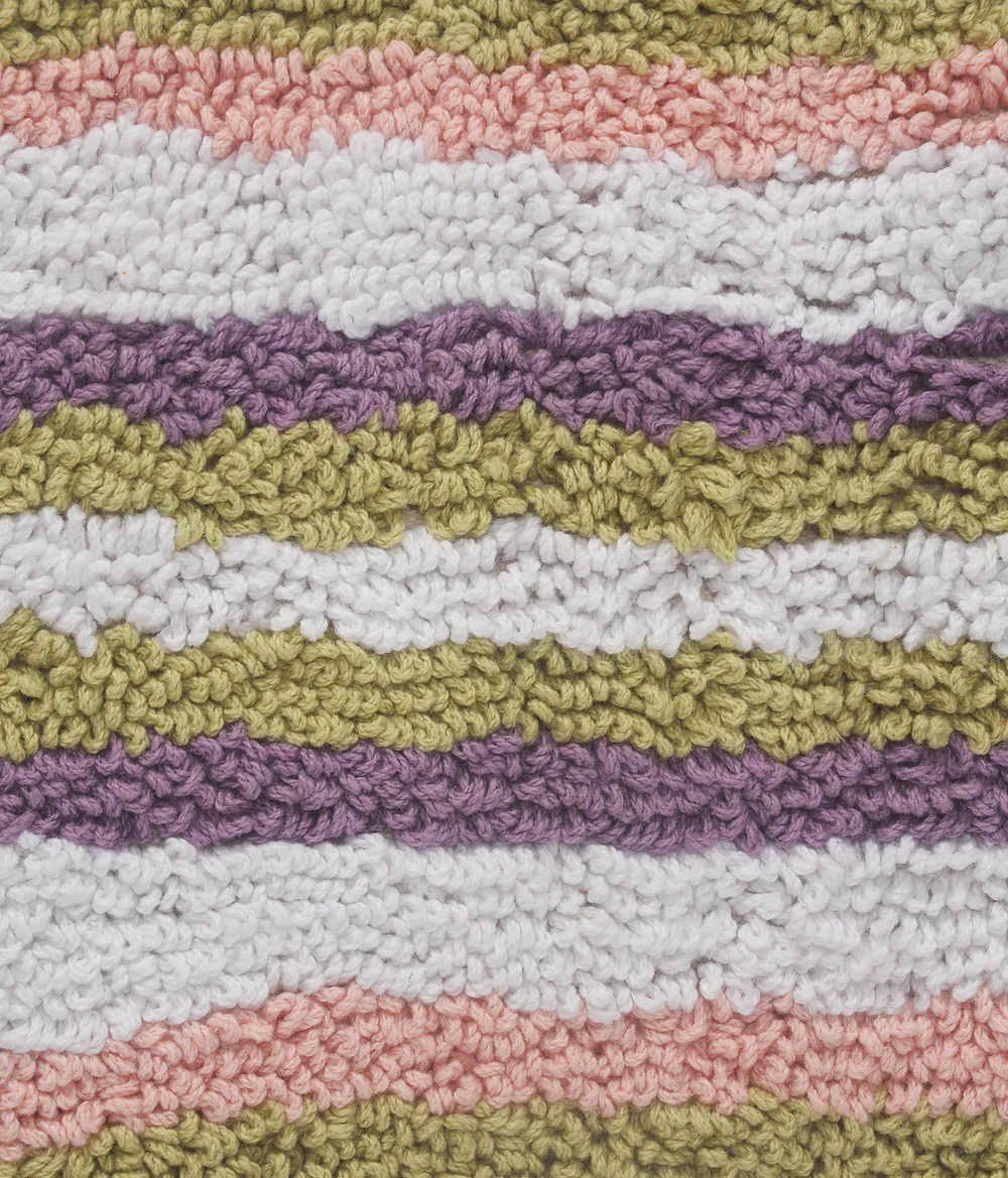 Classic Lavender Shade Handtufted Cotton Runner