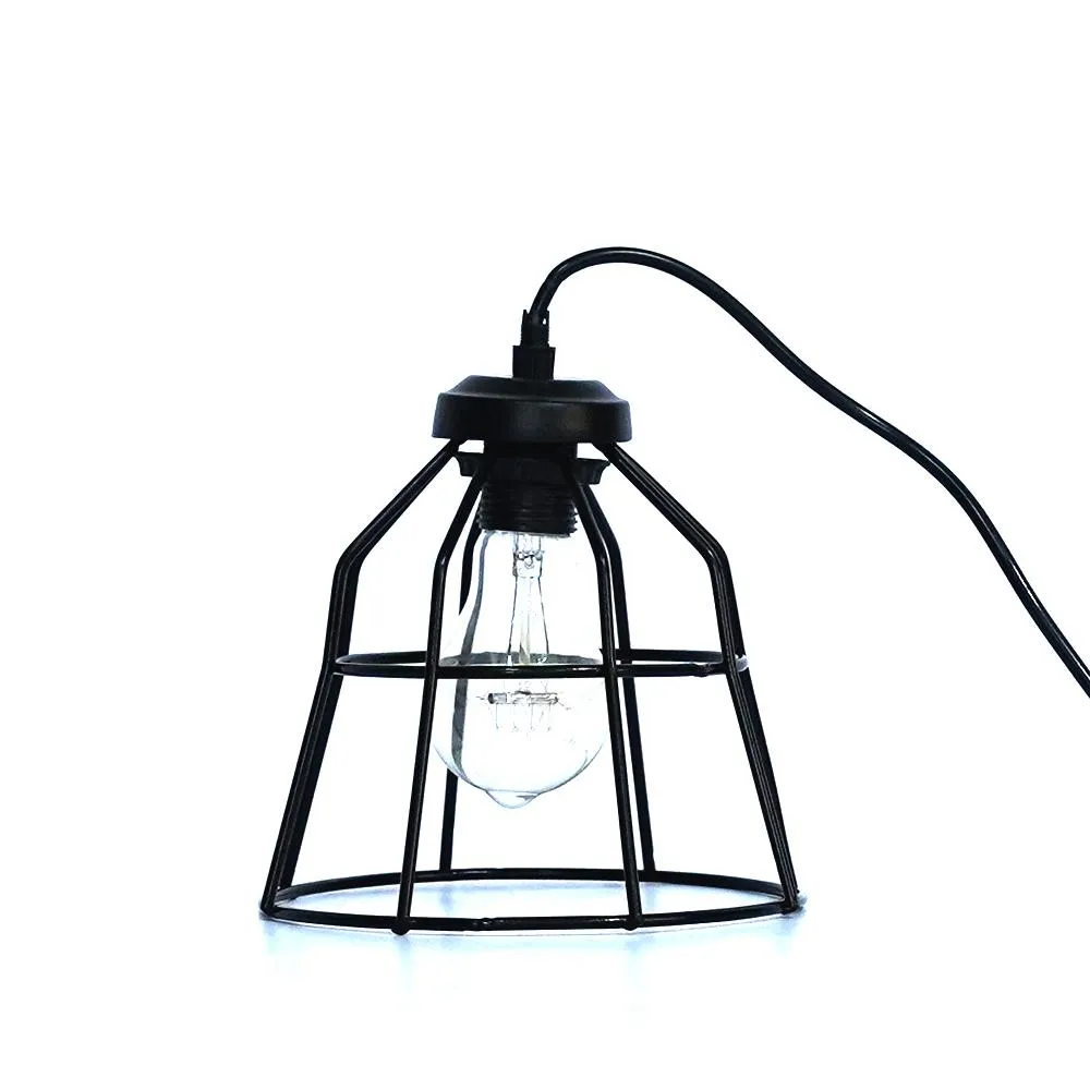 Classic Royal Black Metal Decorative Hanging Lamp