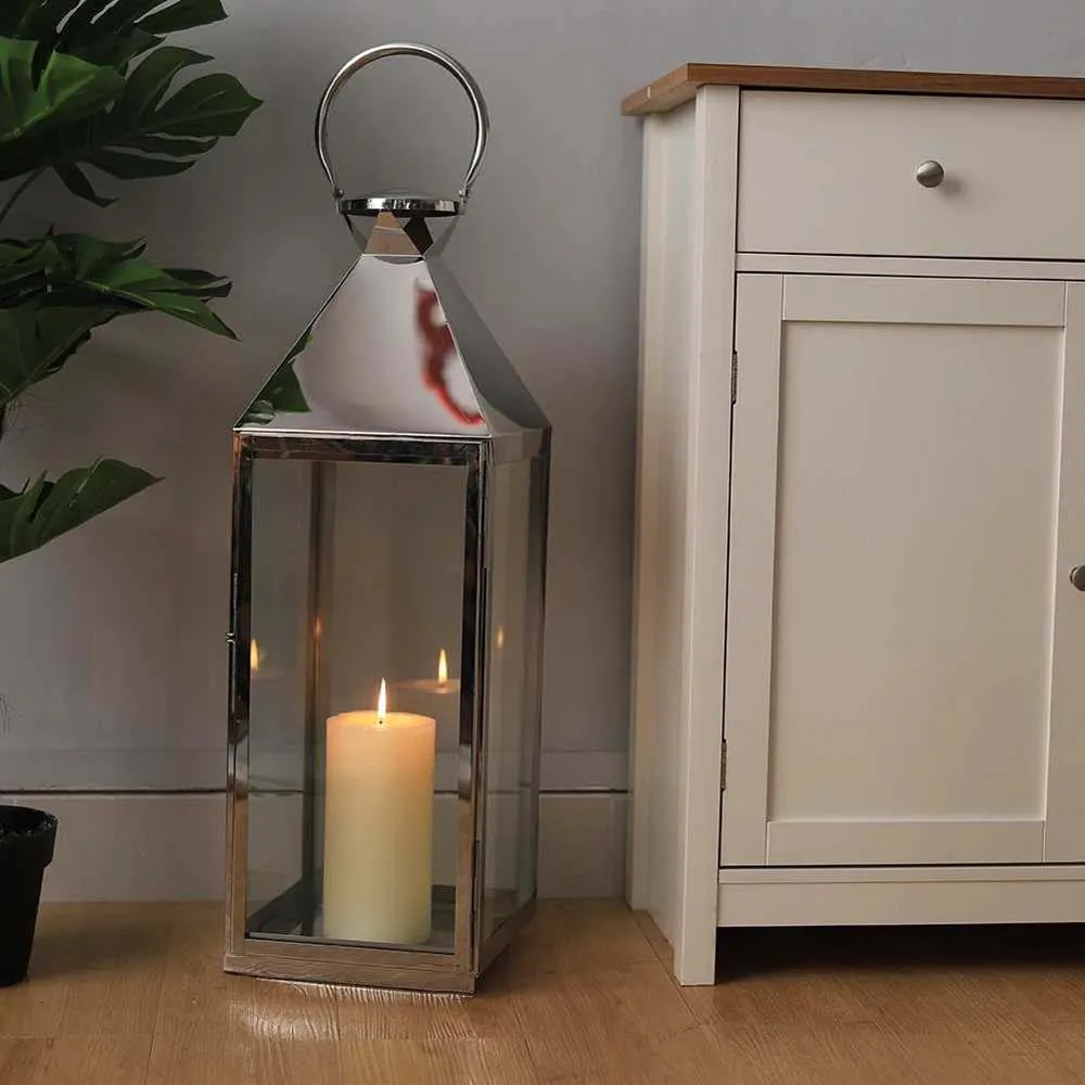 Classic Style Elongated Candle Lantern