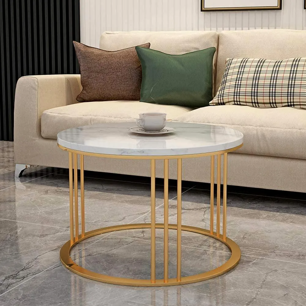 Classic Tethered Metallic Table (Set of 2)