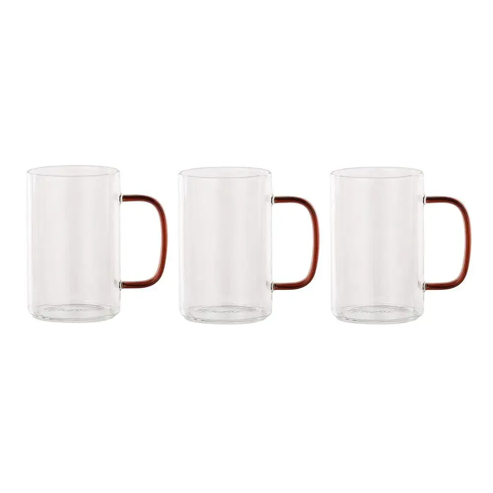 Clear Glass Premium Jug Set With Tray  Set Of 8
