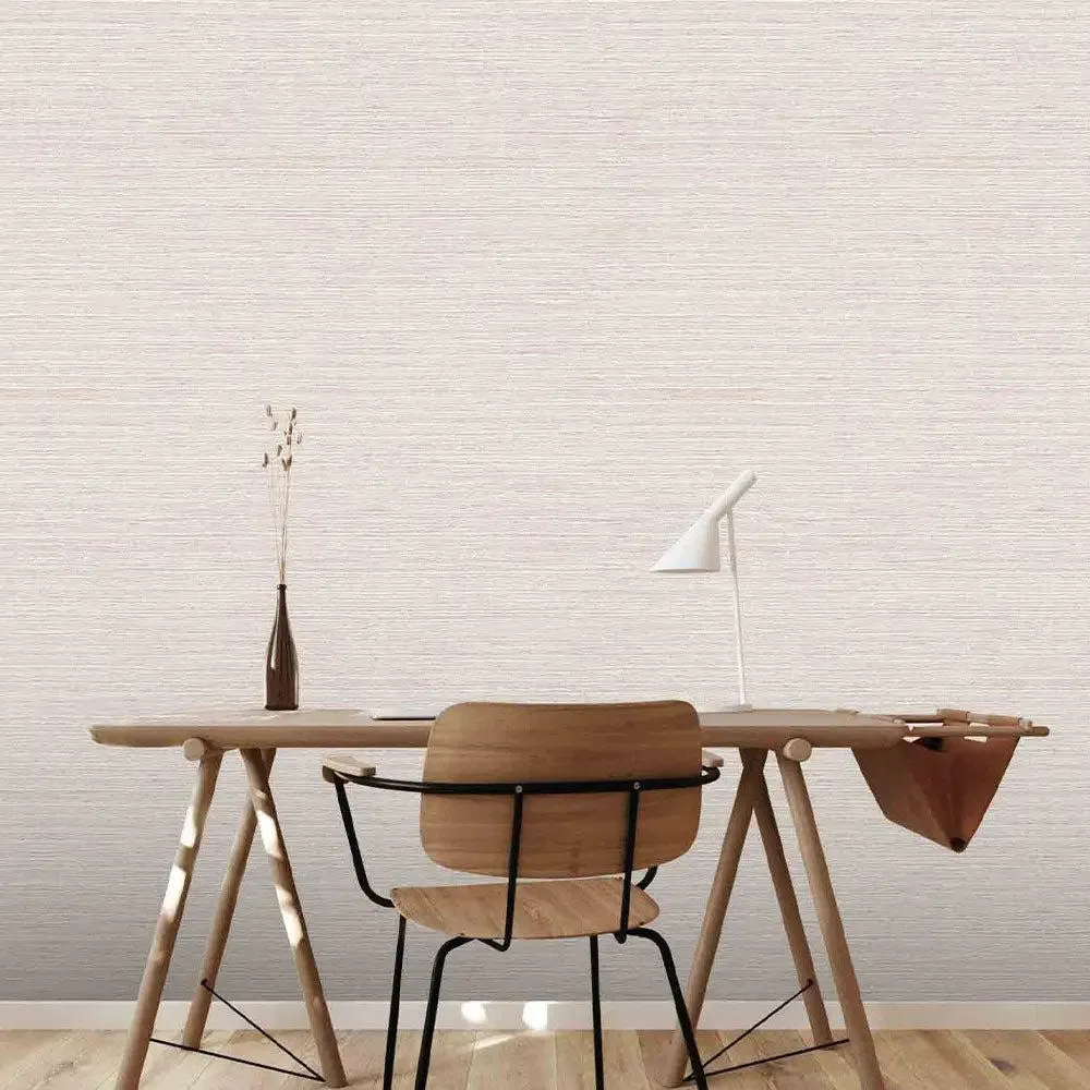 Clement Grasscloth Textured Premium Wallpaper- The Modernist Collection Dark Brown