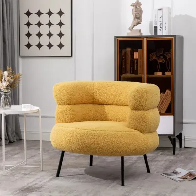 Clive Goldenrod Grace Accent Chair