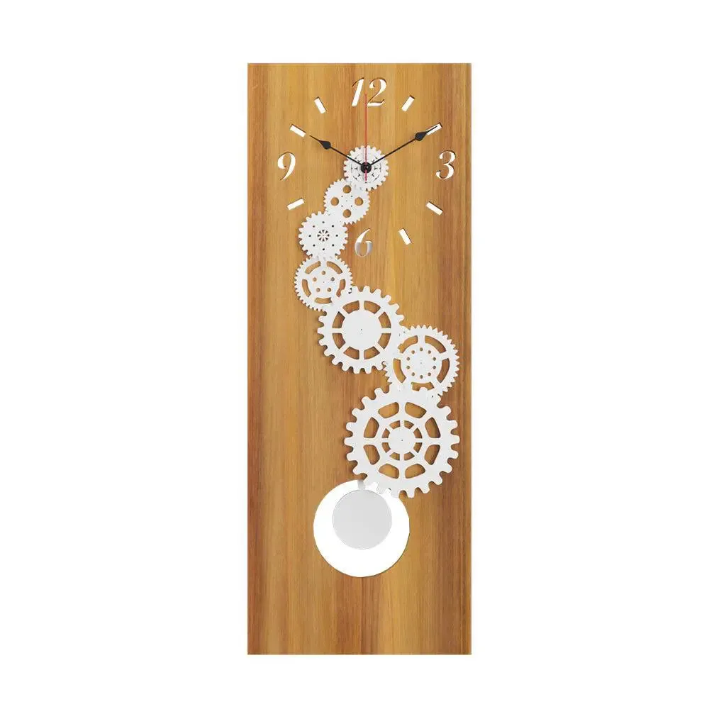 Clock With Gare Big Pendulum Wall Clock