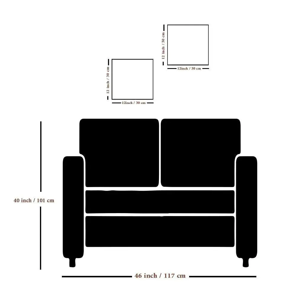 Colorful Flower Bunch Wall Frames Set of 2