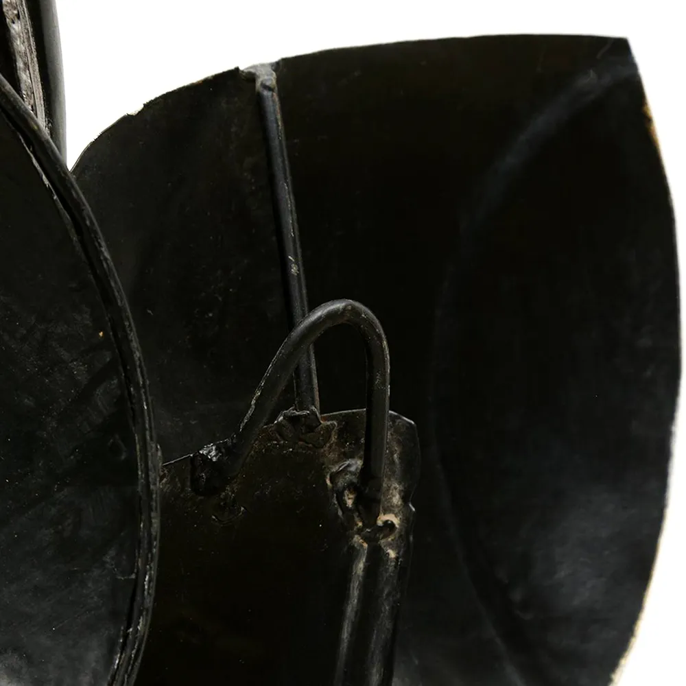 Colorful Krishna Playing Flute Metal Wall Art