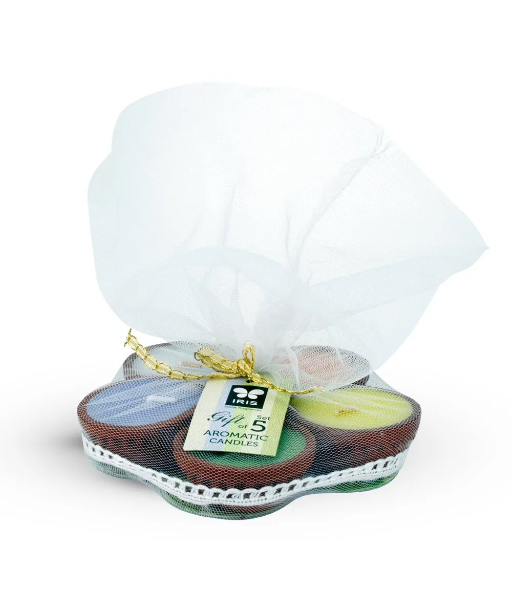 Combo Of 24 Pack of Tea Lights, Aromatic Candle & Incense Sticks