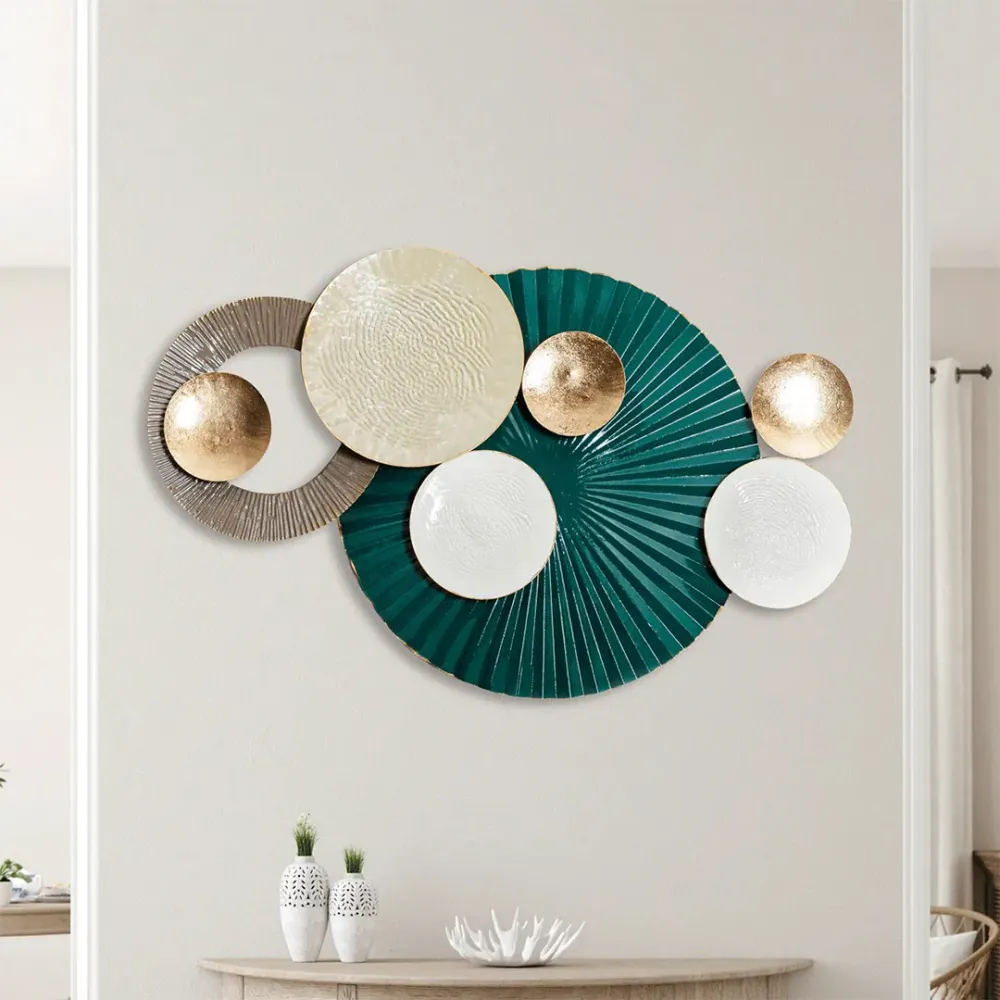 WallMantra Concentric Aura Wall Decor Metal Art