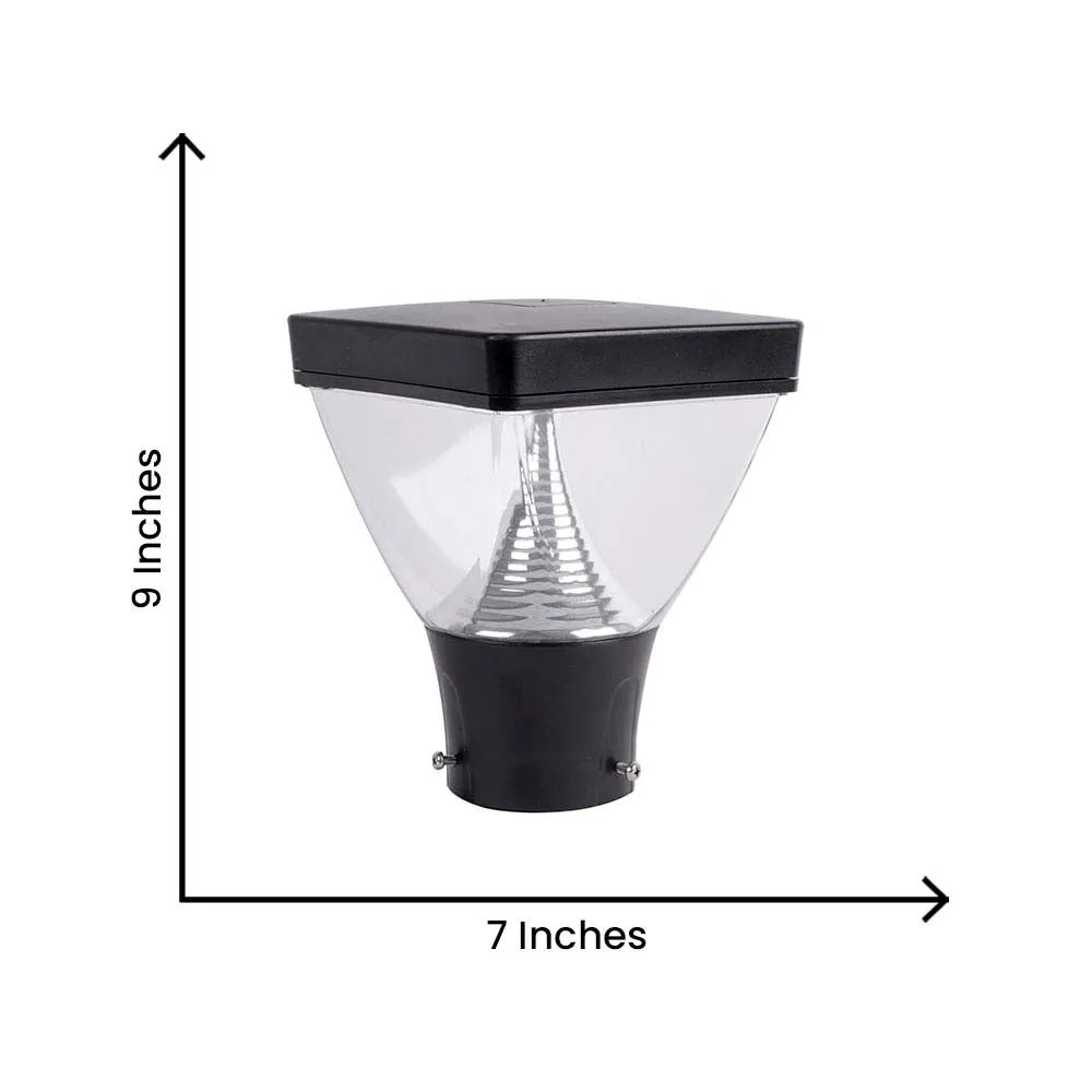 Conical Designer Warm Outdoor Gate Light