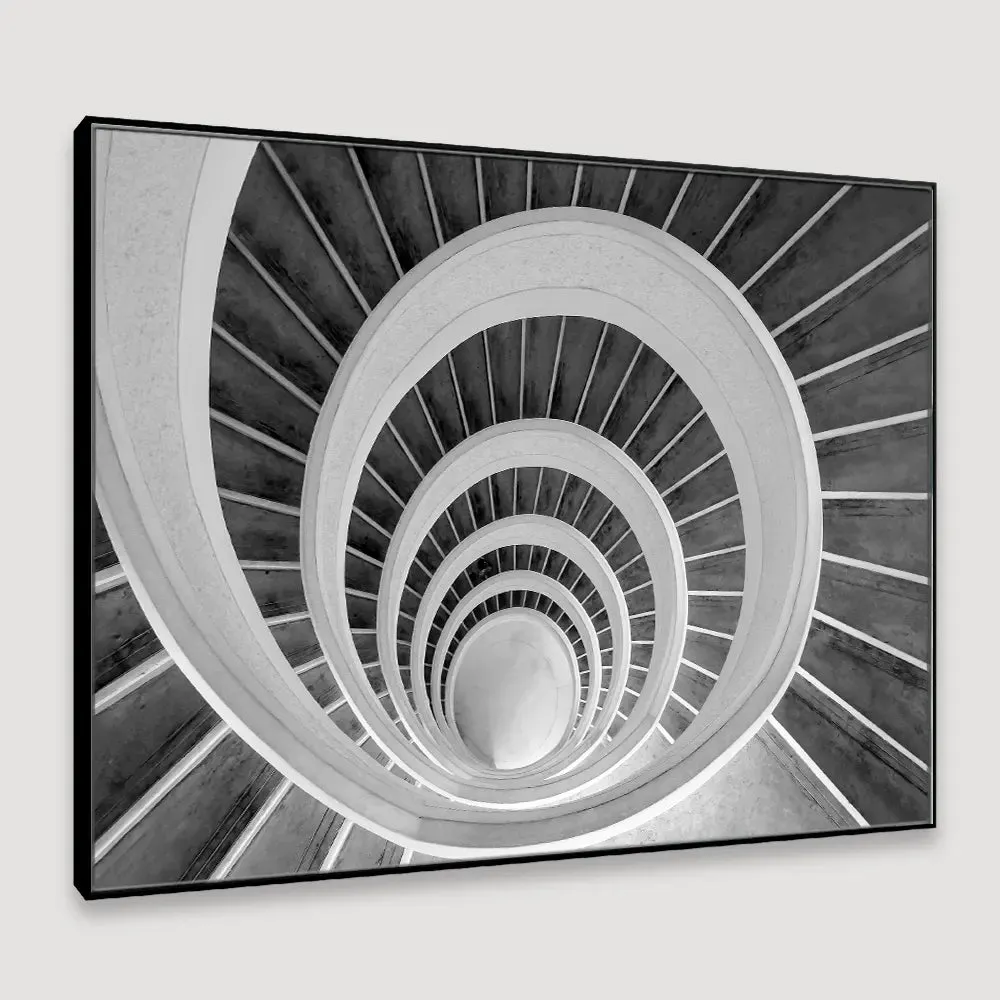 Contemporary architecture- Canvas Print With Floating Frame