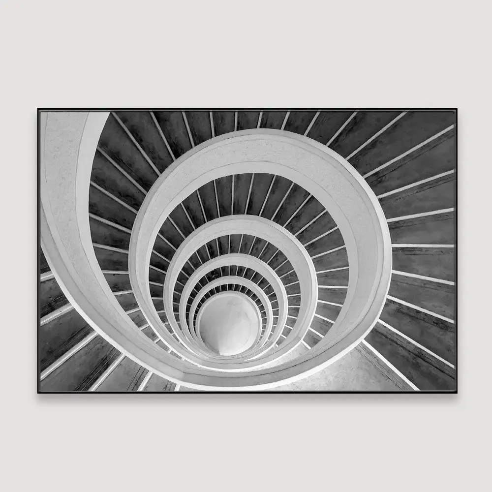 Contemporary architecture- Canvas Print With Floating Frame