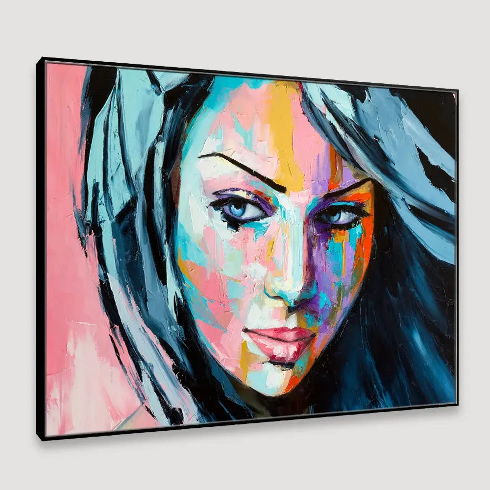 Contemporary Art Work Framed Wall Art With Floating Frame