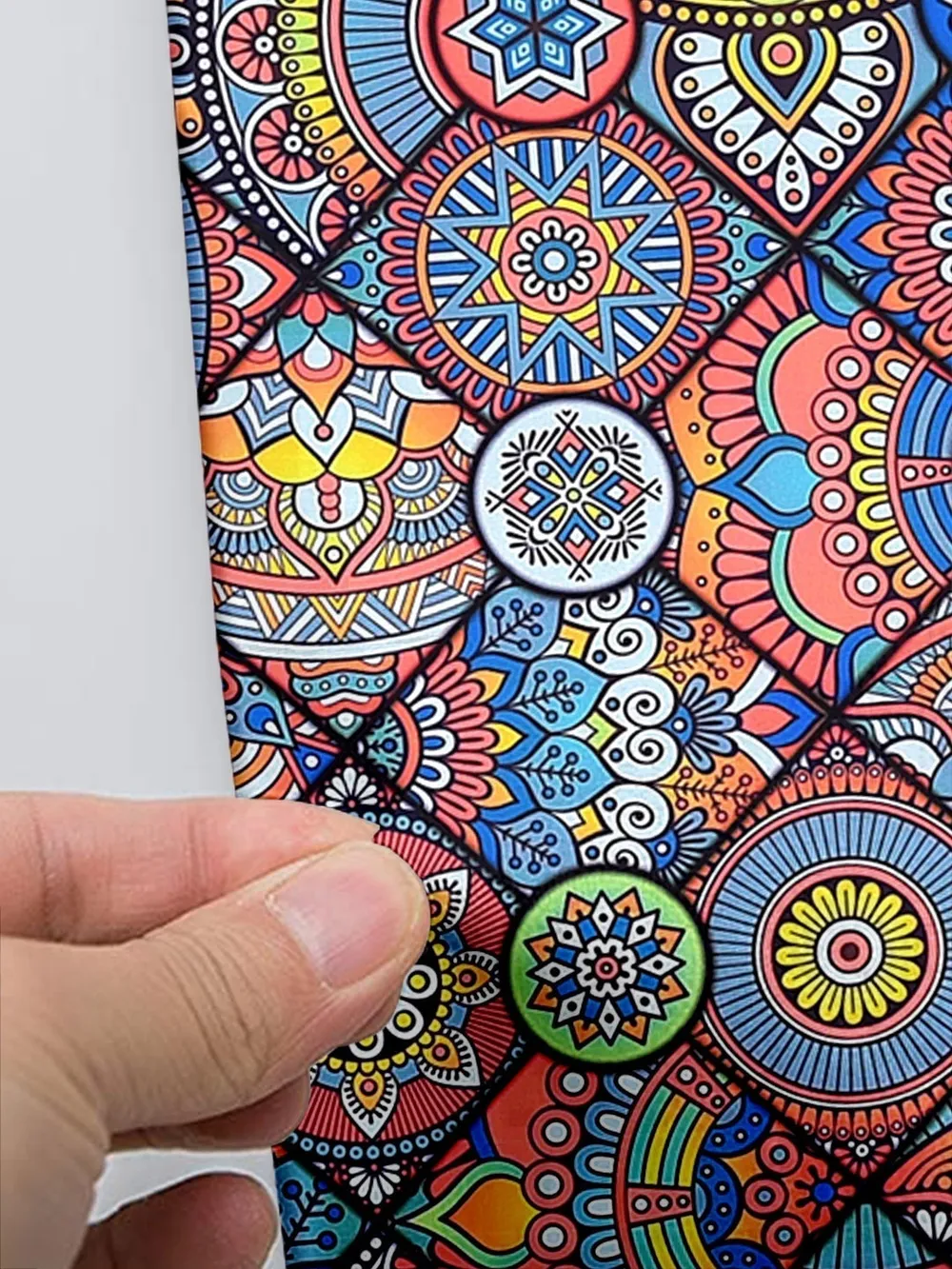 Contemporary Printed Multi-colored Split Ac Cover 1 Ton