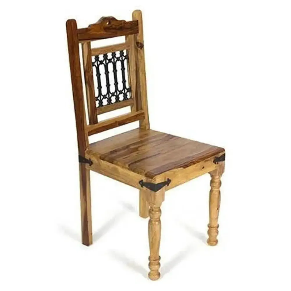 Contemporary Style Sheesham Wood Dining Table 4 Seater