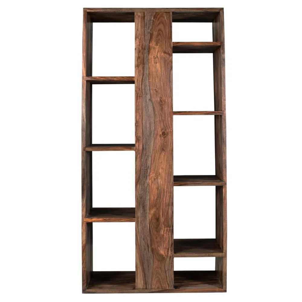 Contemporary Tree Branch Designer Sheesham Wood Bookshelf