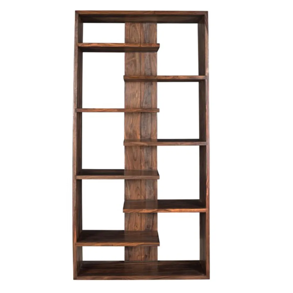 Contemporary Tree Branch Designer Sheesham Wood Bookshelf