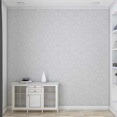 Contemporary Waves Subtle Self Adhesive Wall Paper