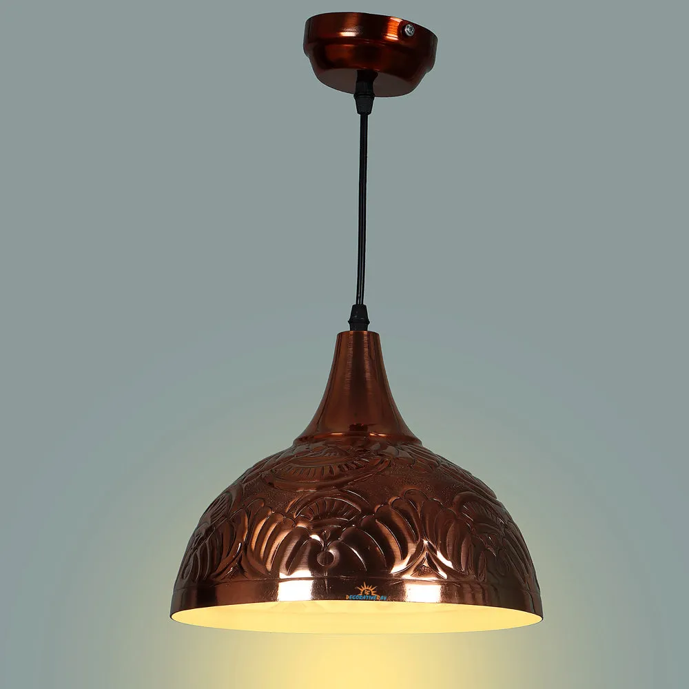 Copper Designer Unique Hanging Lights for Living Room