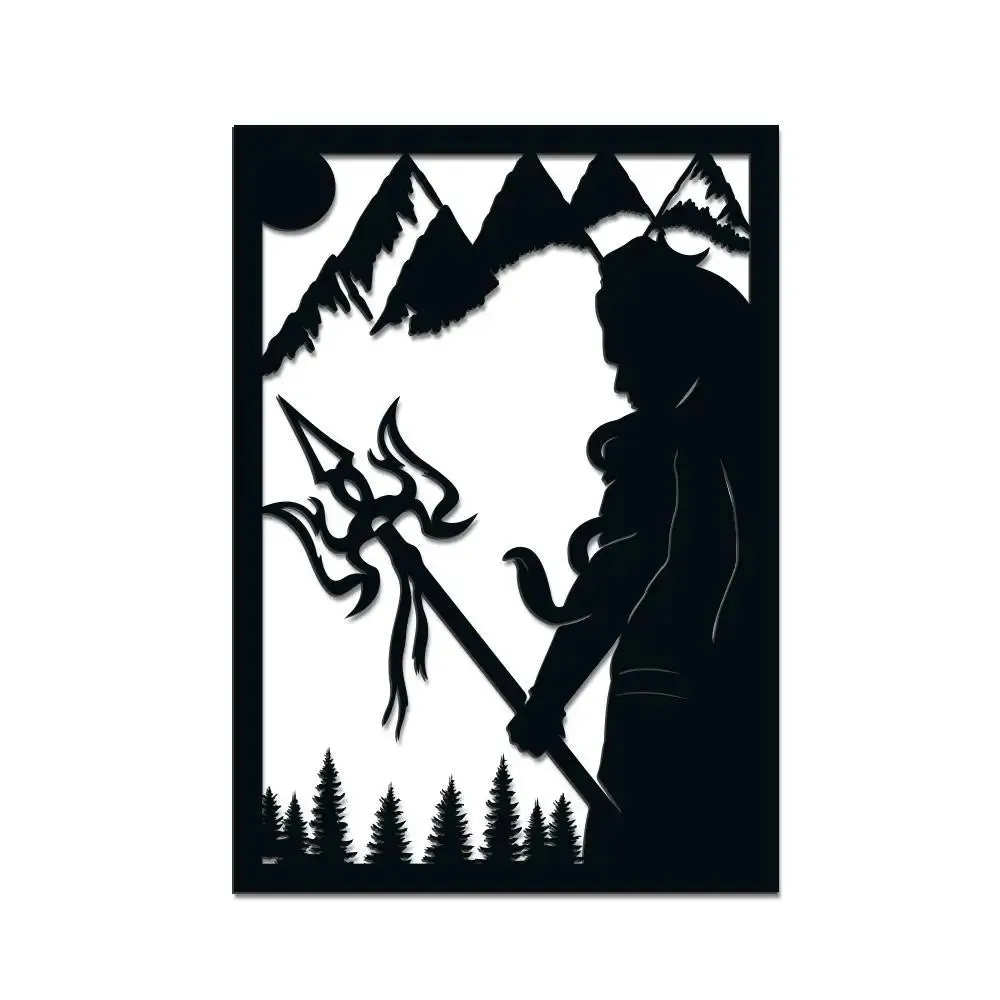 Copy of Beautiful Hanuman ji Wooden Wall Hanging, Living Room Wooden Wall Decoration Medium(18 inch X 14inch)