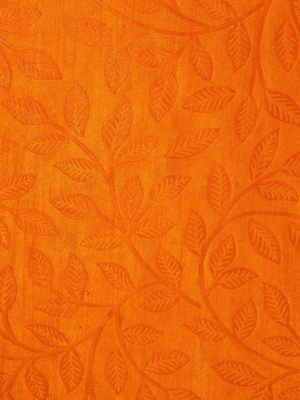 Cortina Florescent Orange Designer Eyelet Door Curtain Regular (Size: 210 cm x 115 cm)