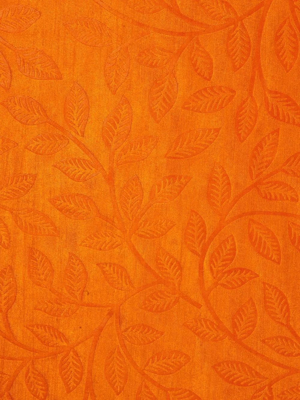 Cortina Florescent Orange Designer Eyelet Window Curtain Pack Of 2