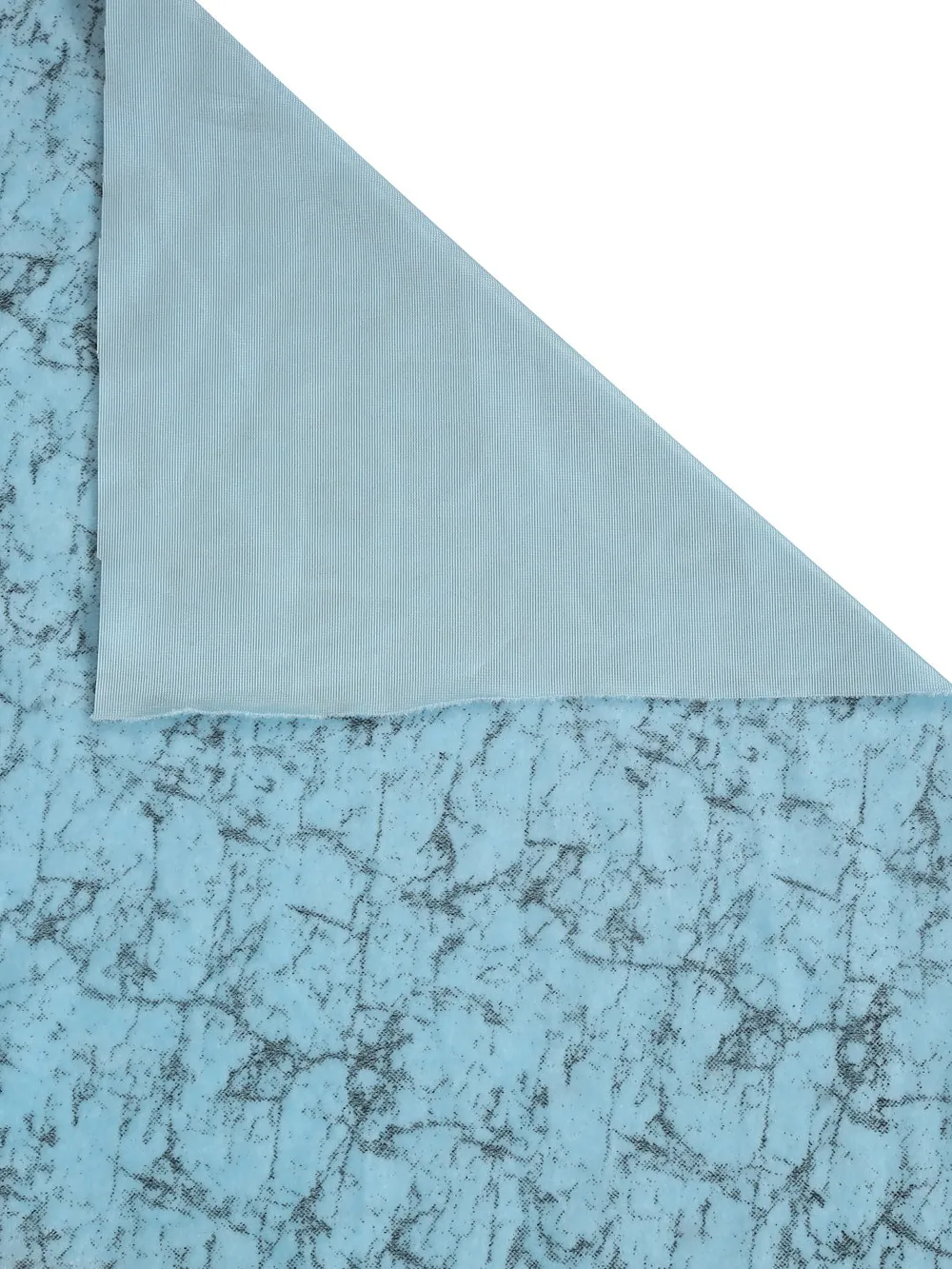 Cortina Luscious Light Blue Velvet Soft Eyelet Curtain-Set of 2 Window