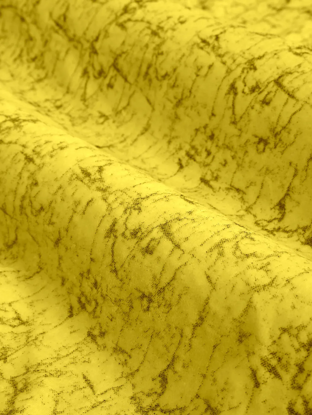 Cortina Luscious Light Yellow Velvet Soft Eyelet Curtain-Set of 2 Window