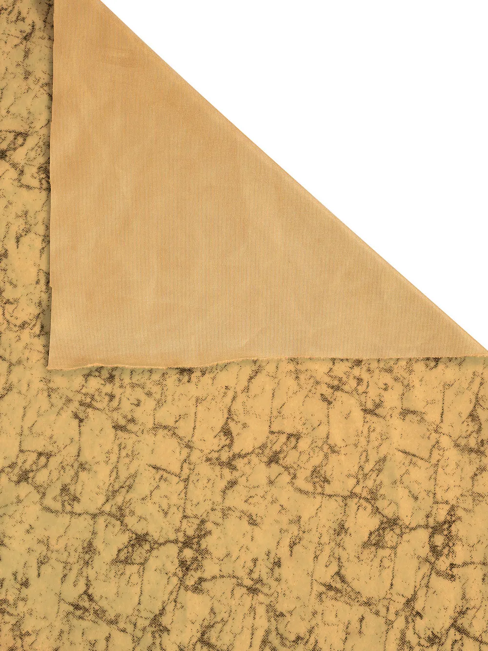 Cortina Luscious Mustard Velvet Soft Eyelet Curtain-Set of 2 Window