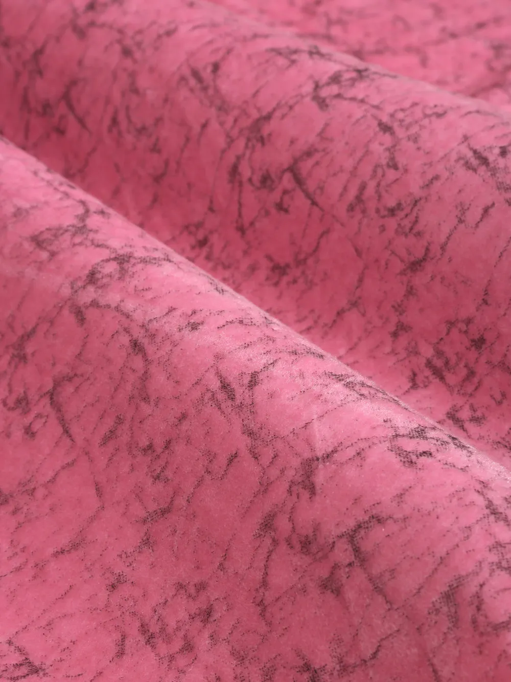 Cortina Luscious Pink Velvet Soft Eyelet Curtain-Set of 2 Window